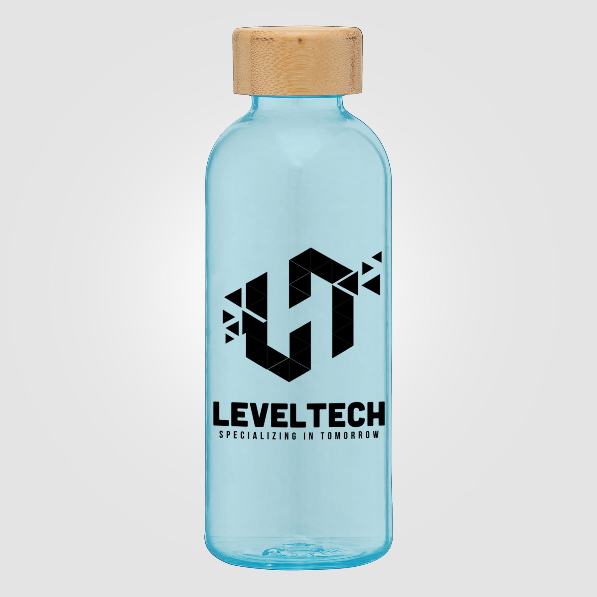 Strom - 22 oz. RPET Water Bottle with Bamboo Lid-4