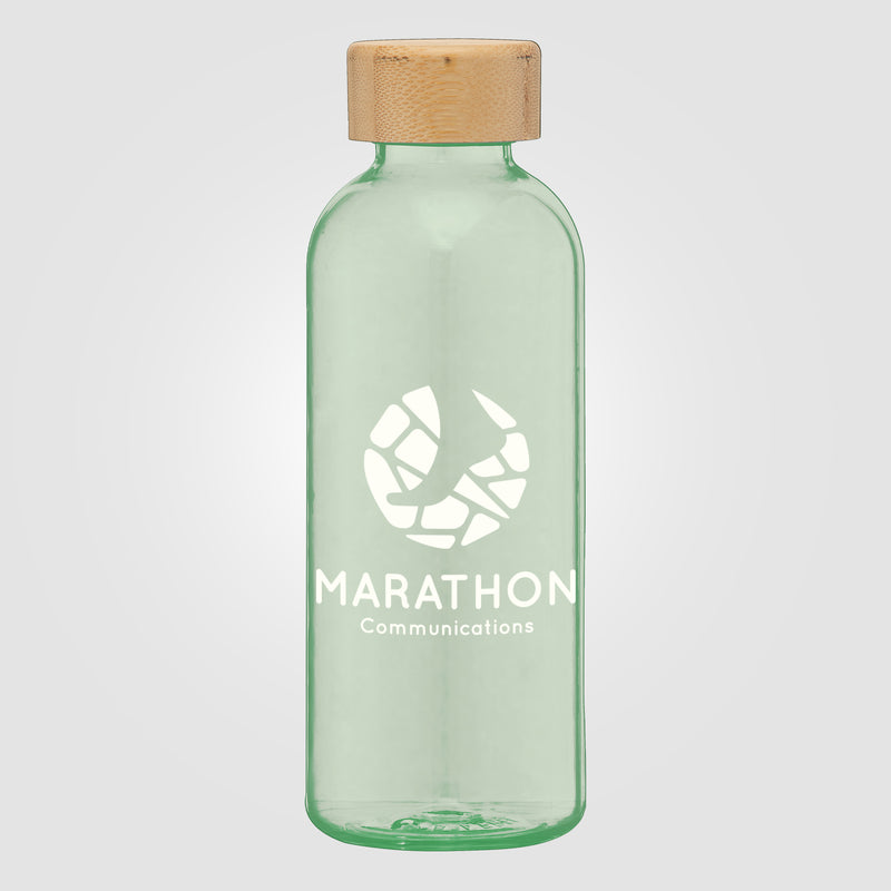 Strom - 22 oz. RPET Water Bottle with Bamboo Lid-zoom-