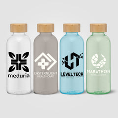 Image of the Strom - 22 oz. RPET Water Bottle with Bamboo Lid promotional product, SKU WDX.