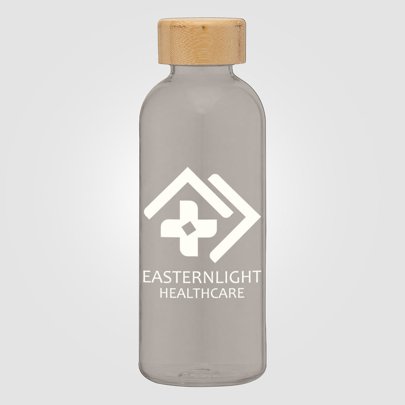 Strom - 22 oz. RPET Water Bottle with Bamboo Lid-zoom-