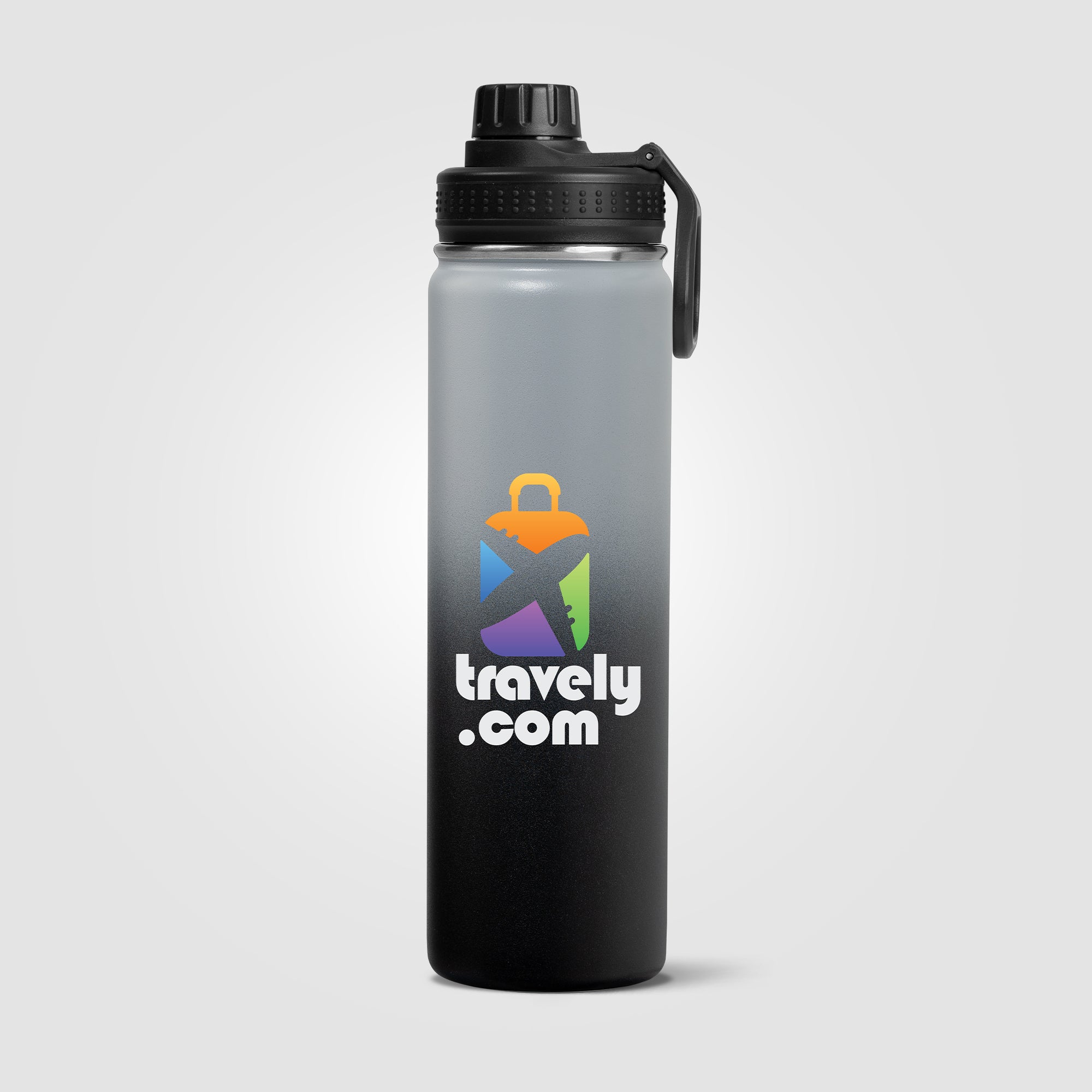 Alaska Ombre - 24 oz. Stainless Steel Double Wall Water Bottle - ColorJet