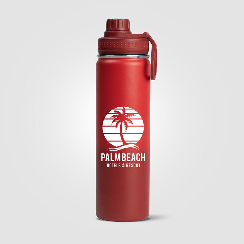 Alaska Ombre - 24 oz. Stainless Steel Double Wall Water Bottle-zoom-