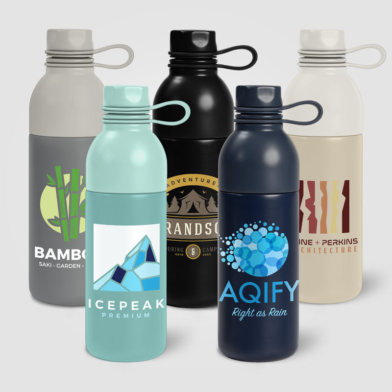 Northstar - 20 oz. Double Wall Stainless Steel Water Bottle - ColorJet-zoom-