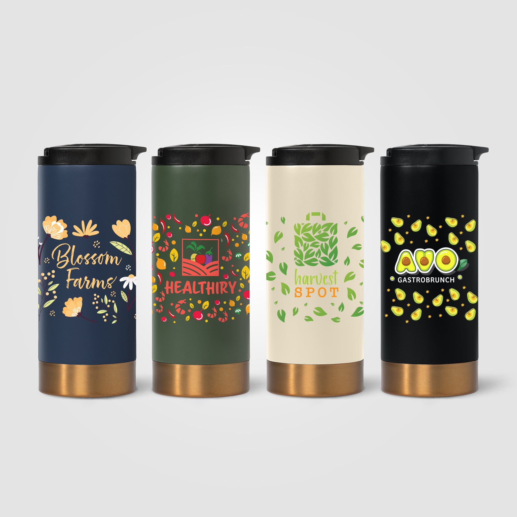 Image of the Astrid - 13 oz. Double Wall Stainless Steel Tumbler - ColorJet promotional product, SKU WER-C.