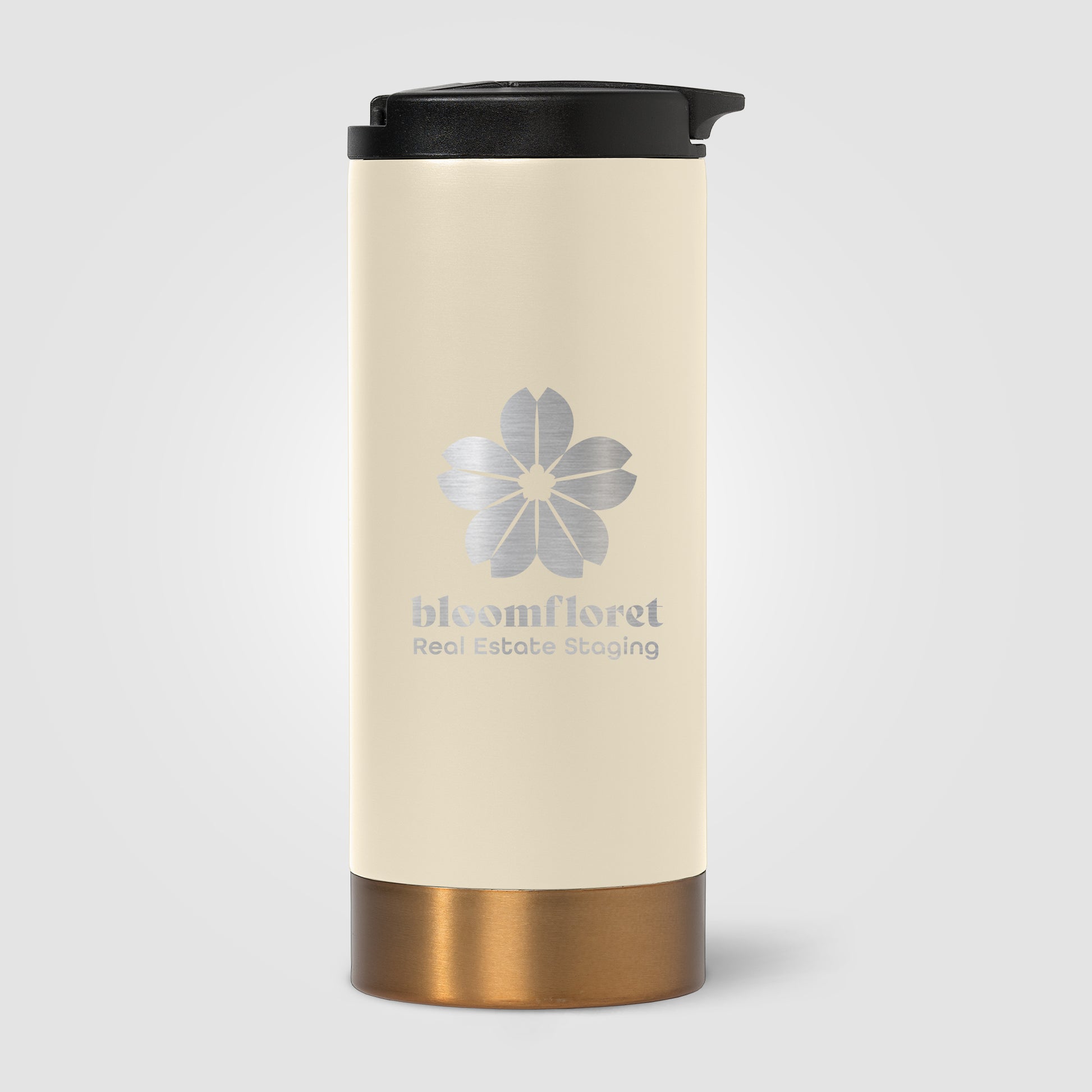 Astrid - 13 oz. Double Wall Stainless Steel Tumbler - Laser-3