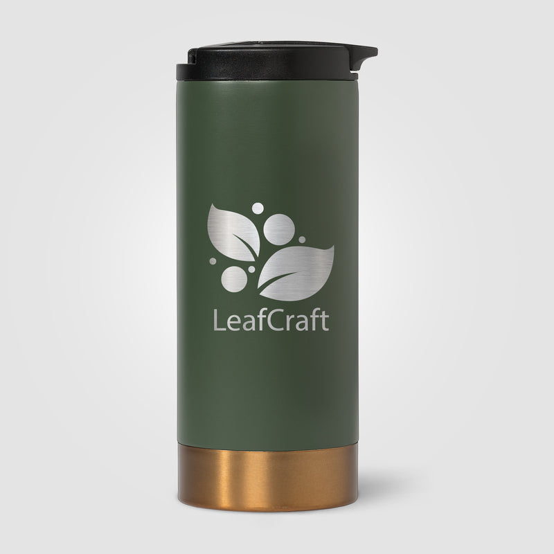 Astrid - 13 oz. Double Wall Stainless Steel Tumbler - Laser-zoom-