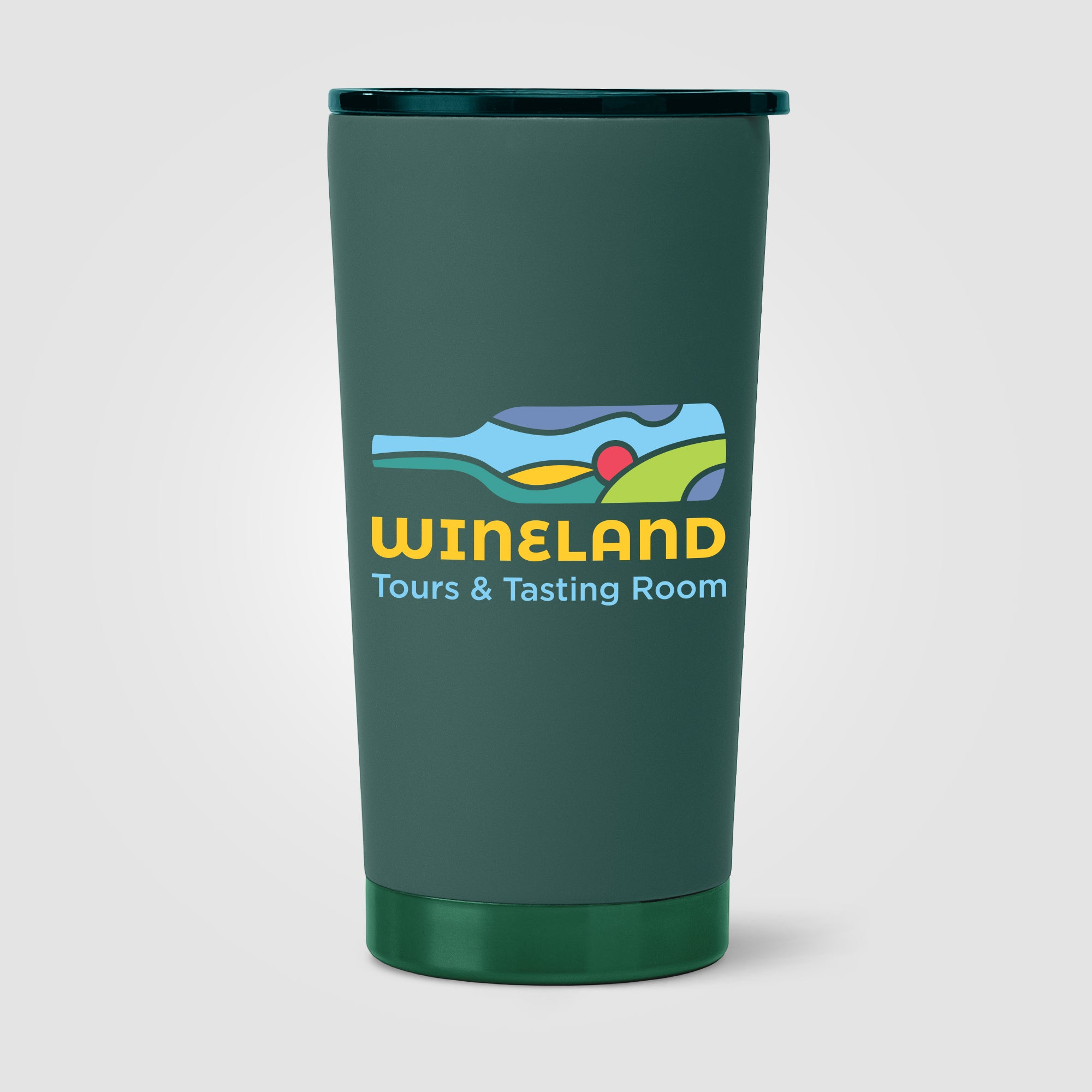 Whistler Monochrome - 18 oz. Double-Wall Stainless Tumbler - ColorJet