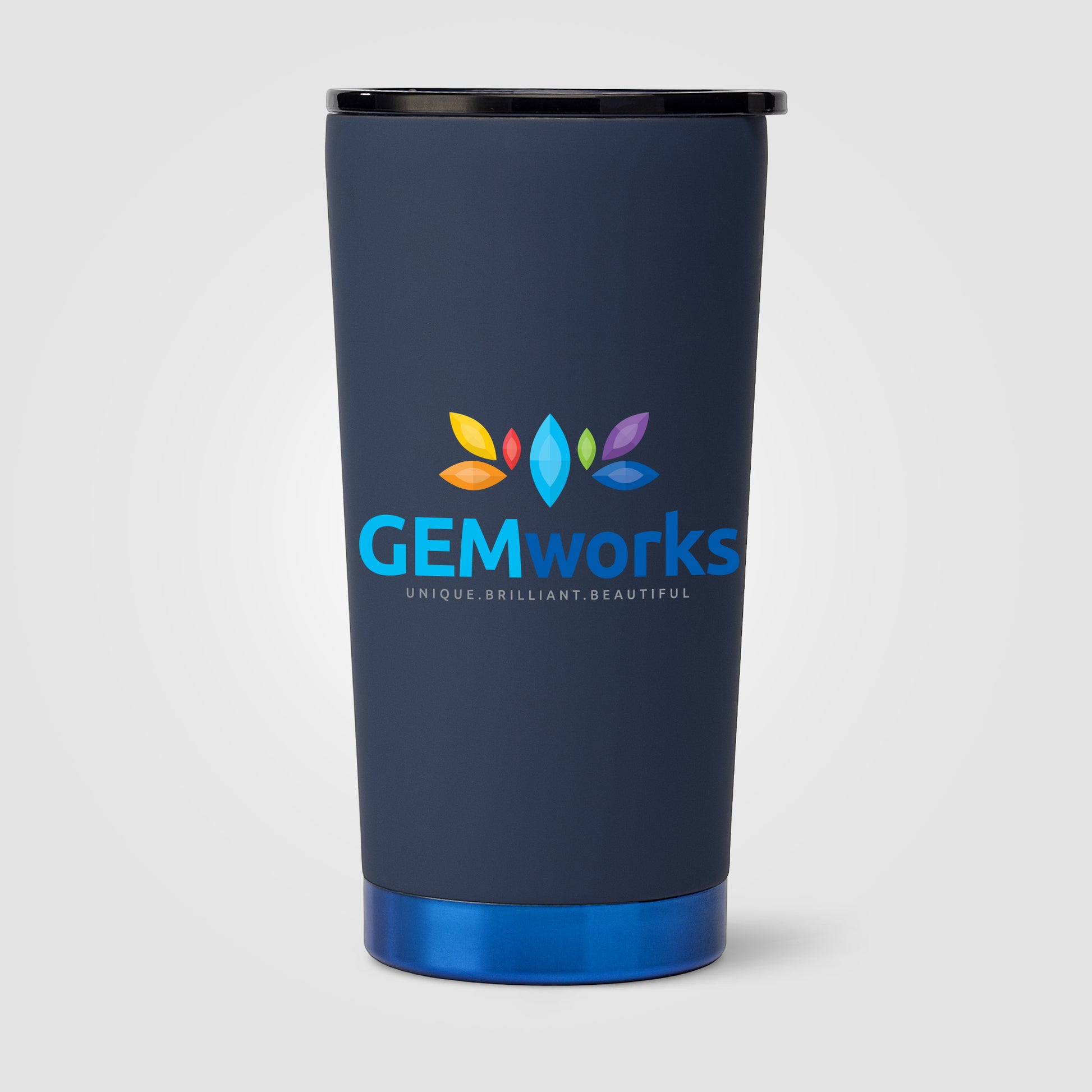 Polar Stainless Steel Double-Wall Straw Tumbler - 40 oz. - Full-Color Inkjet-3