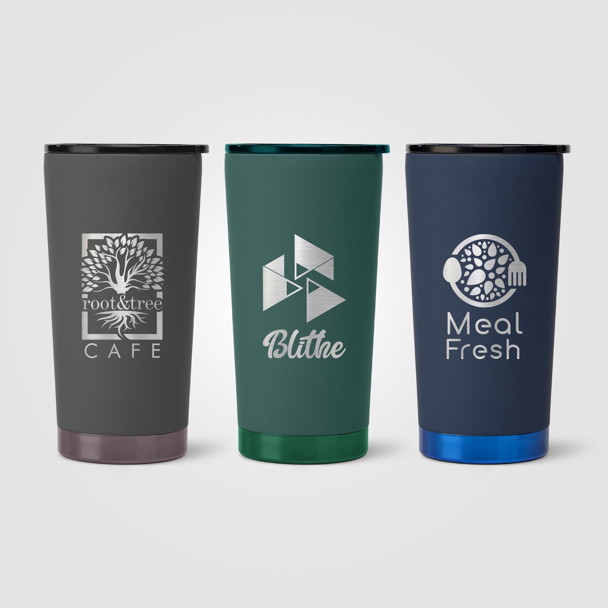 Image of the Whistler Monochrome - 18 oz. Double-Wall Stainless Tumbler - Laser promotional product, SKU WEW-L.