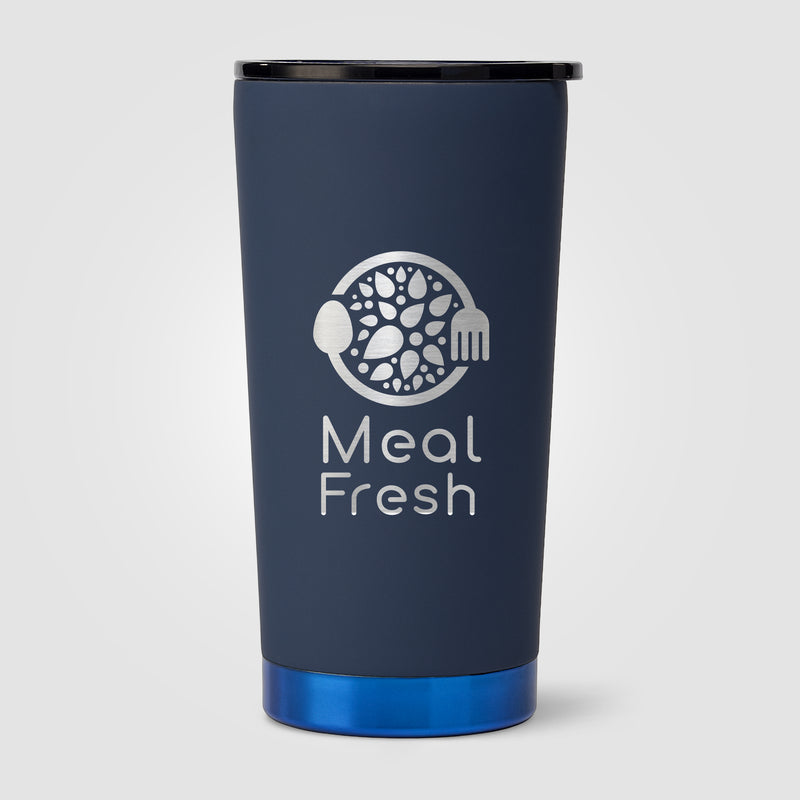 Whistler Monochrome - 18 oz. Double-Wall Stainless Tumbler - Laser-zoom-