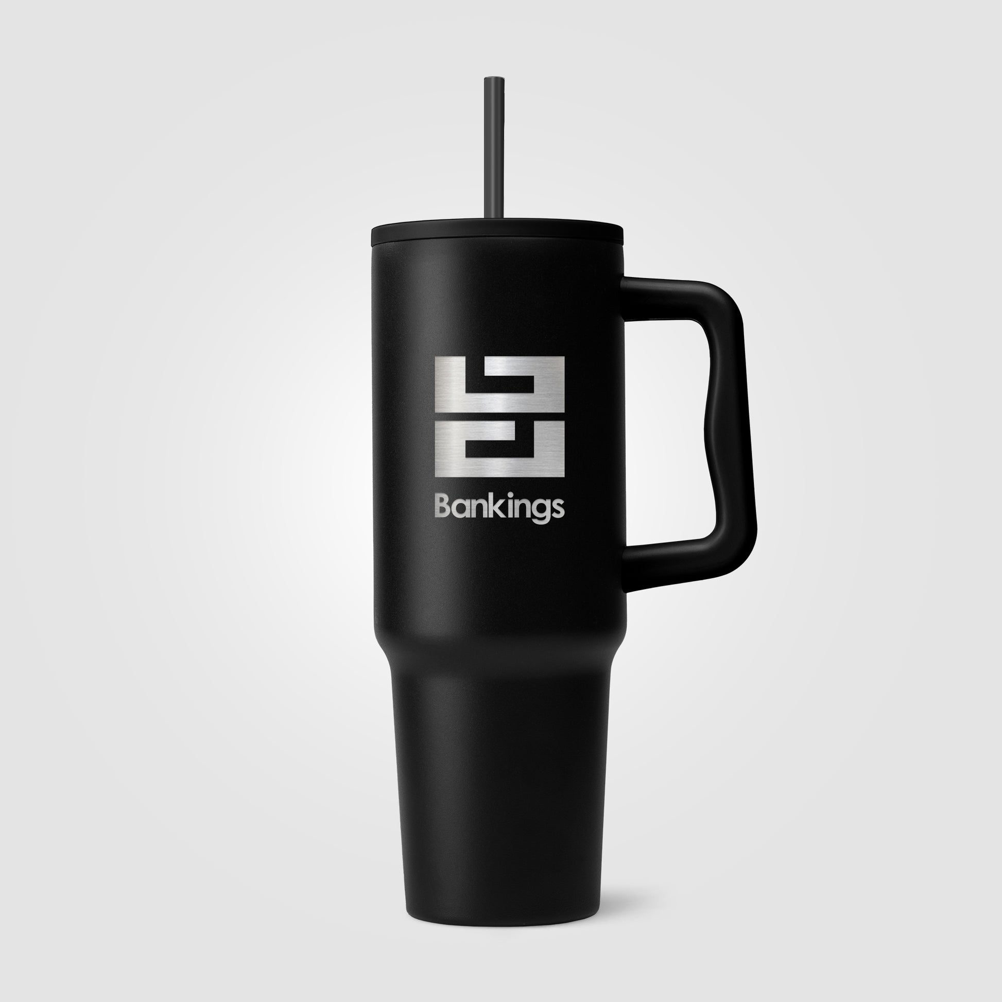 Polar Pro - 40 oz. Double-Wall Recycled Stainless Steel Tumbler with Straw - Laser-2