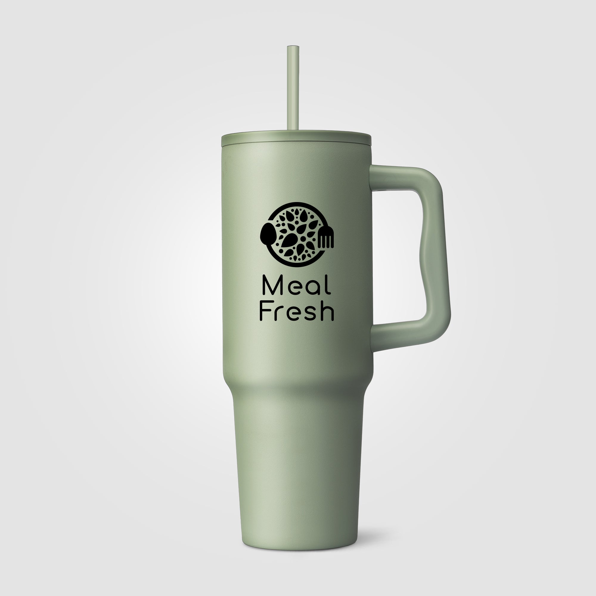 Polar Pro - 40 oz. Double-Wall Recycled Stainless Steel Tumbler with Straw-zoom-3