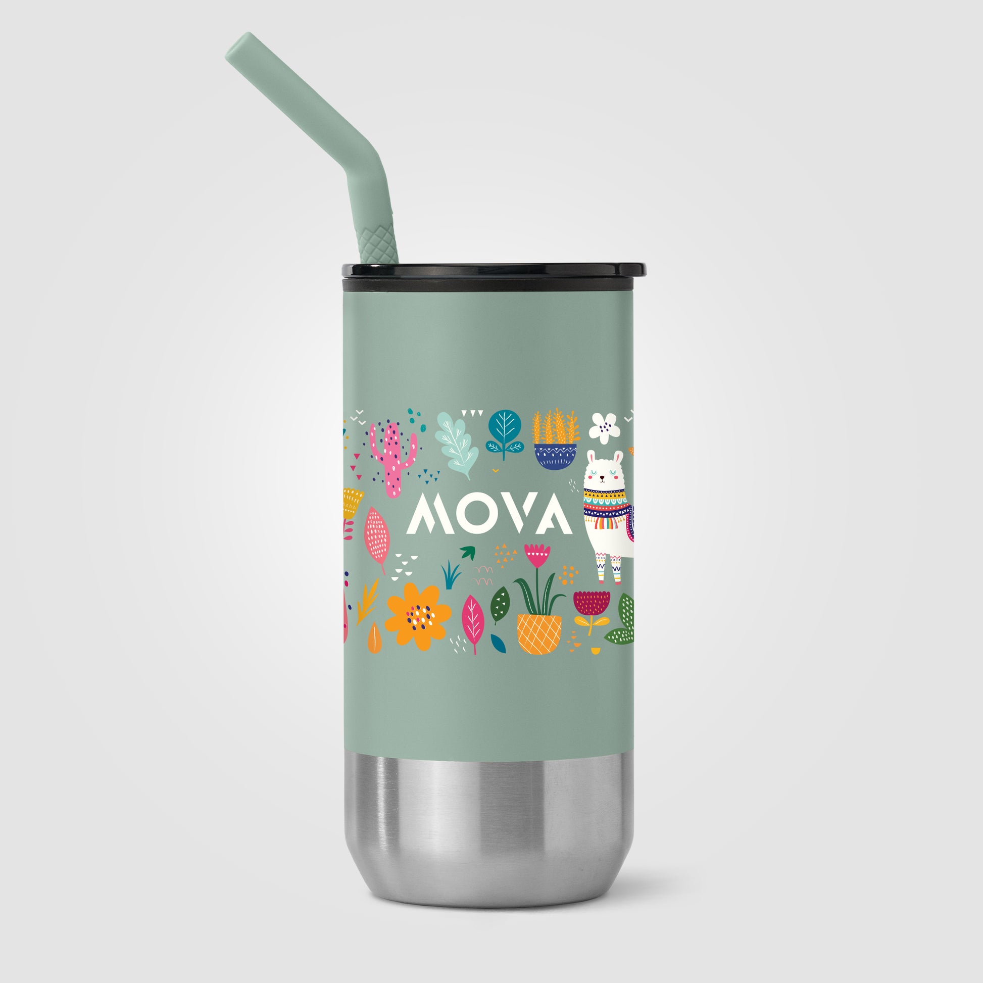 Atlantis - 16 oz. Double Wall Tumbler - Stainless with Recycled RPP Inner - ColorJet-3