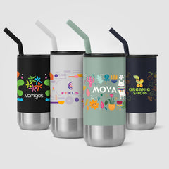 Image of the Atlantis - 16 oz. Double Wall Tumbler - Stainless with Recycled RPP Inner - ColorJet promotional product, SKU WFA-C.