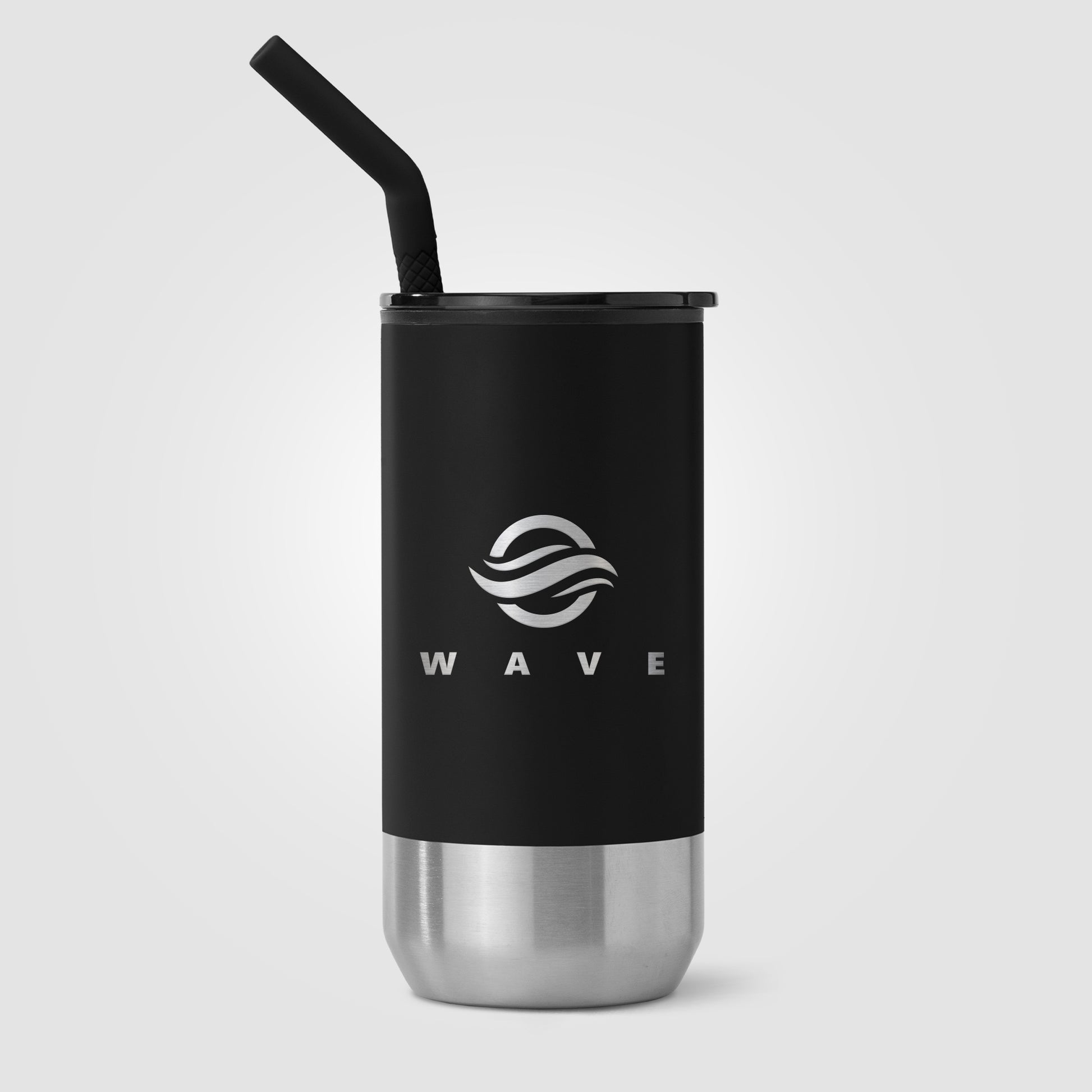 Atlantis - 16 oz. Double Wall Tumbler - Stainless with Recycled RPP Inner - Laser-2