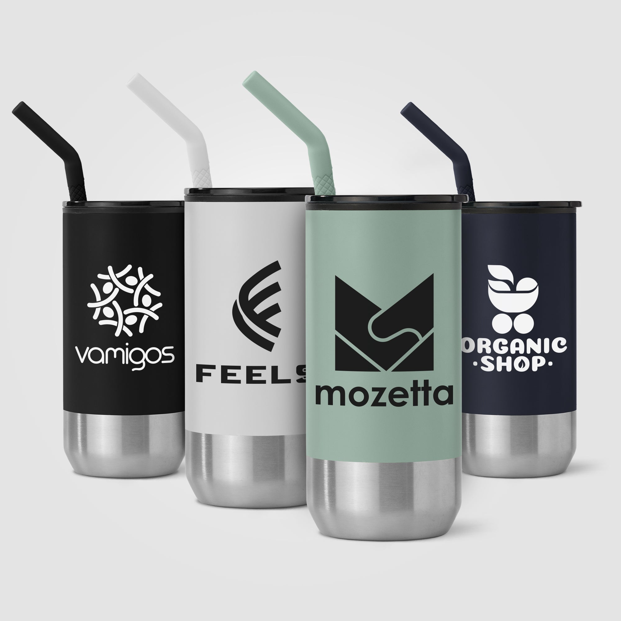 Image of the Atlantis - 16 oz. Double Wall Tumbler - Stainless with Recycled RPP Inner promotional product, SKU WFA.