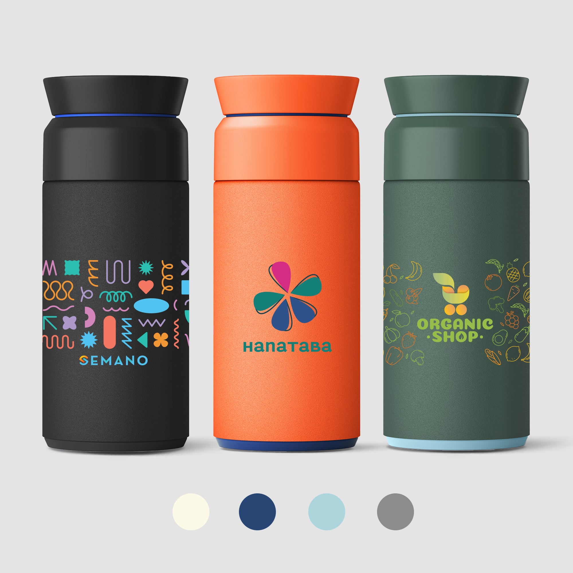 Image of the Ocean Bottle Brew Flask 12 oz - ColorJet promotional product, SKU WFD-C.