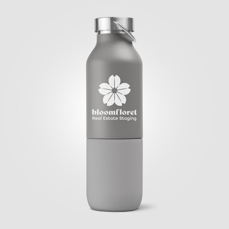 Freya Duo – 2-in-1 20 oz. Double-Wall Recycled Stainless Steel Bottle with 11 oz. Tumbler-zoom-