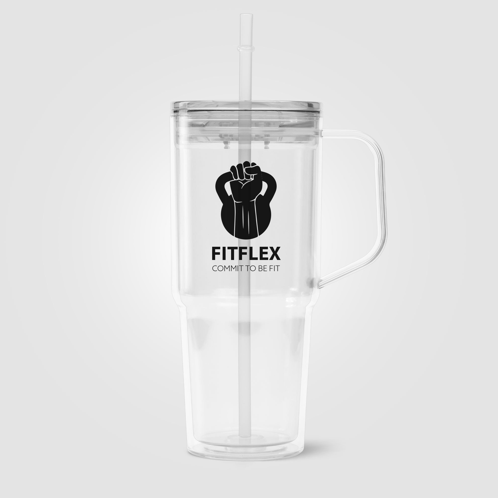 Polar Crystal - 32 oz. Recycled Double Wall Tumbler-zoom-3