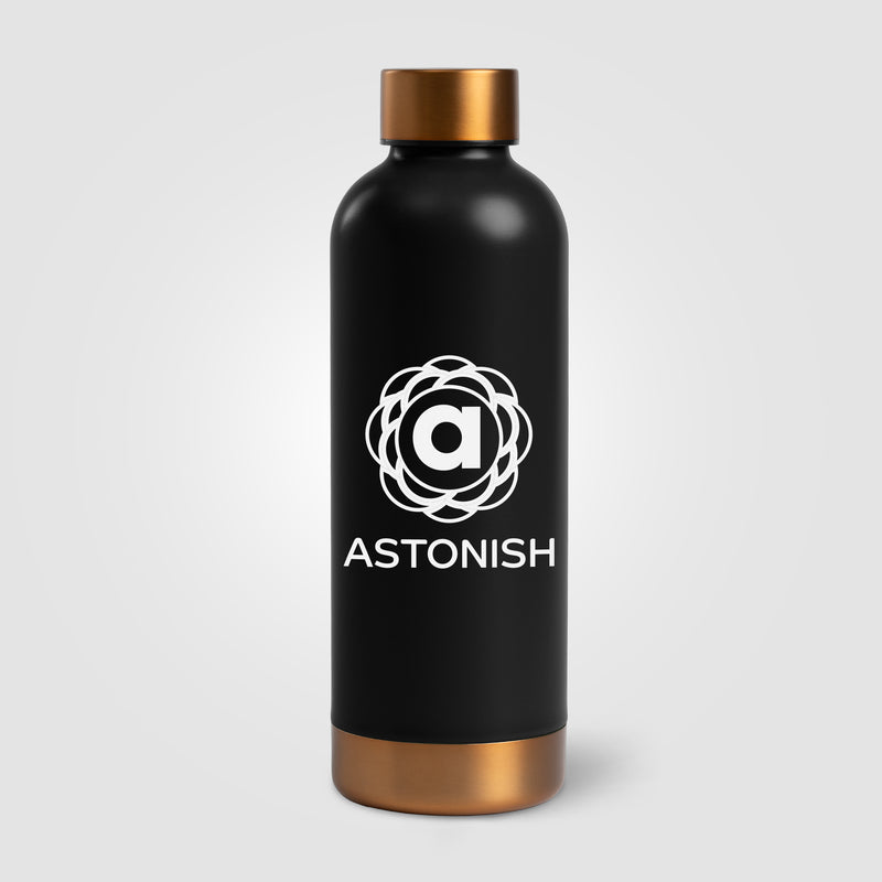 Astrid - 18 oz. Double Wall Stainless Steel Bottle - Laser Engraved-zoom-