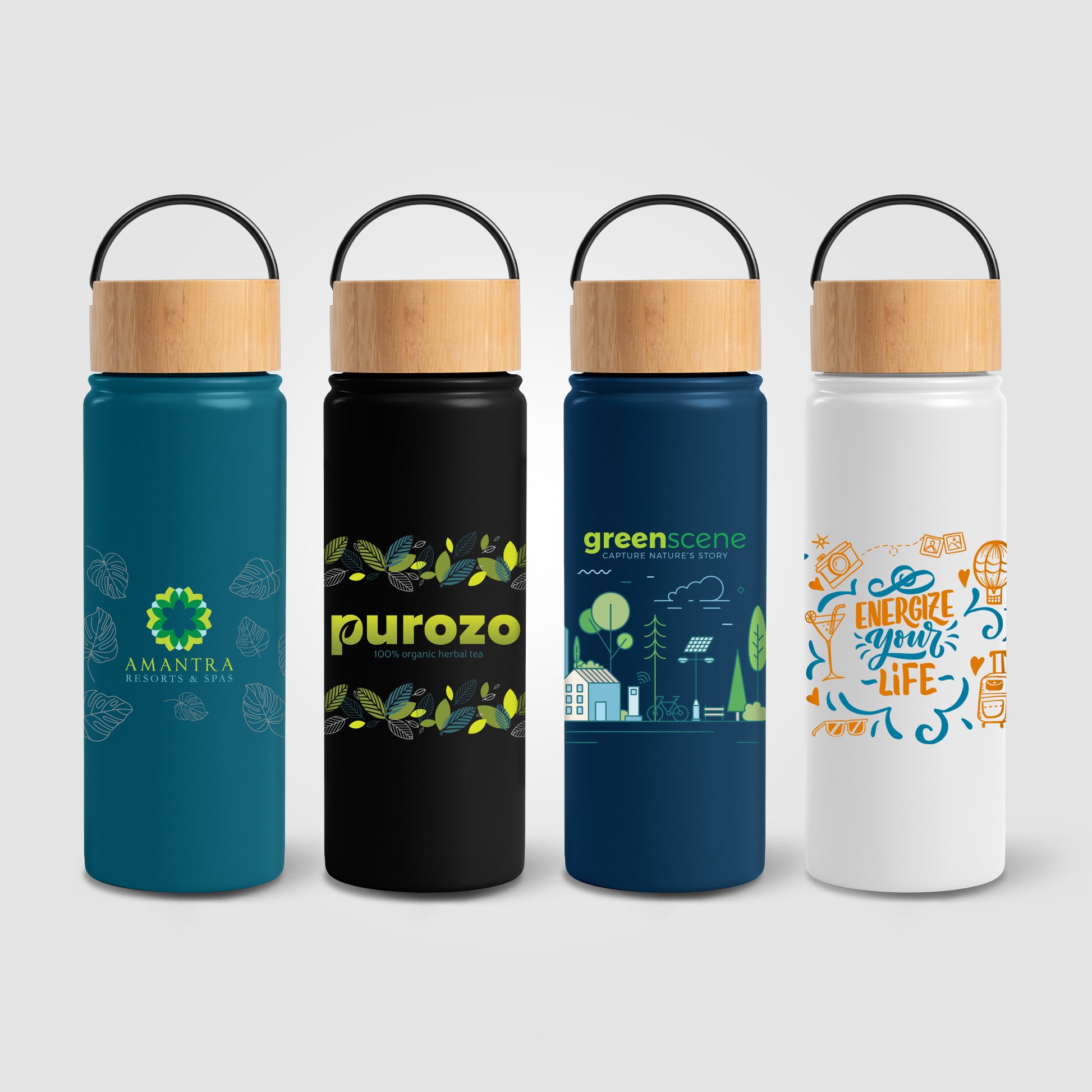 Image of the Reborn - 18 oz. Double Wall Stainless Steel Bottle - ColorJet promotional product, SKU WFL-C.