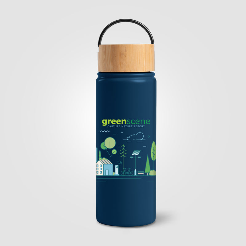 Reborn - 18 oz. Double Wall Stainless Steel Bottle - ColorJet-zoom-