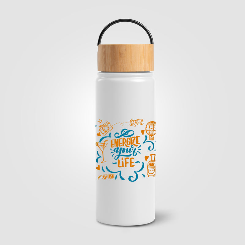 Reborn - 18 oz. Double Wall Stainless Steel Bottle - ColorJet-zoom-