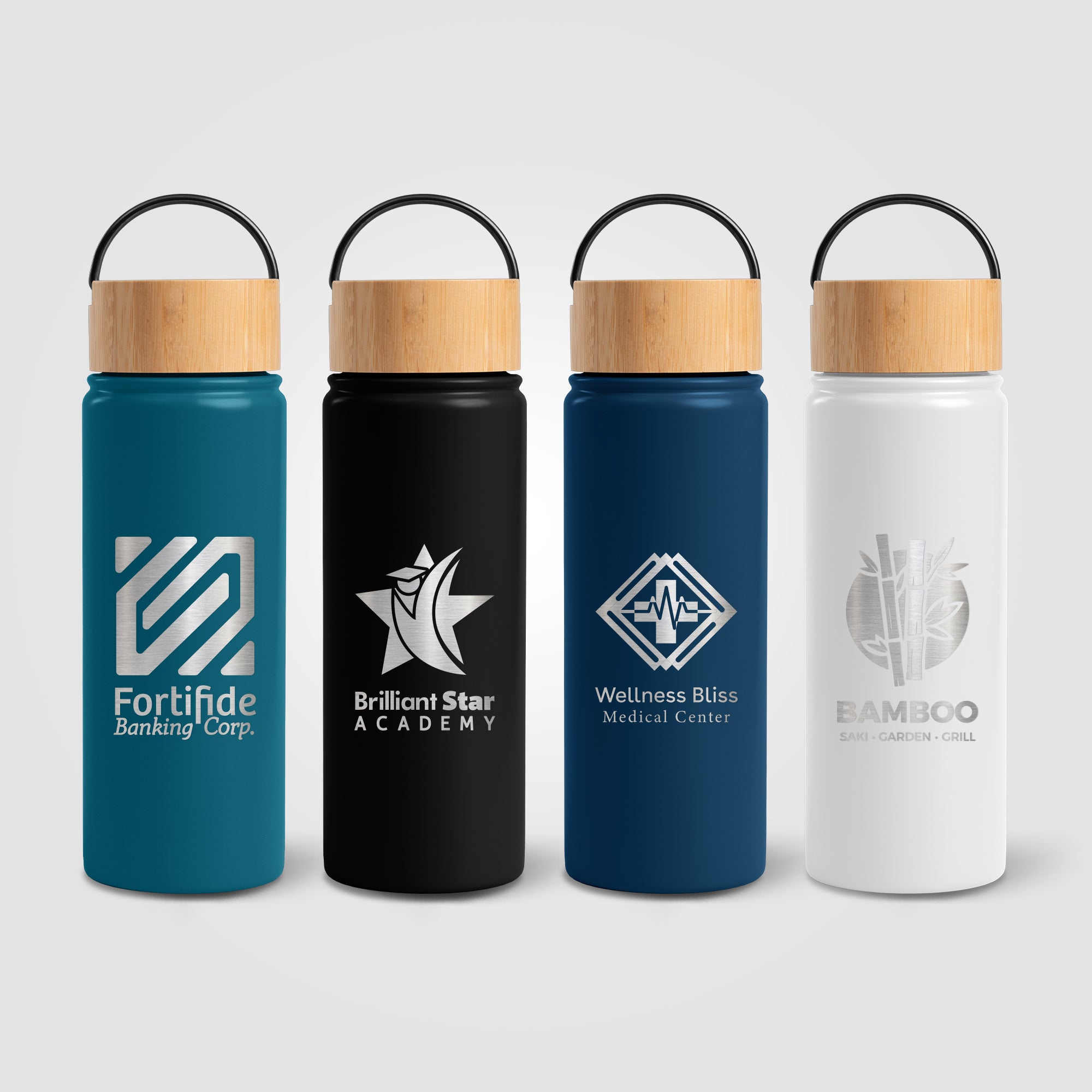 Image of the Reborn - 18 oz. Double Wall Stainless Steel Bottle - Laser promotional product, SKU WFL-L.