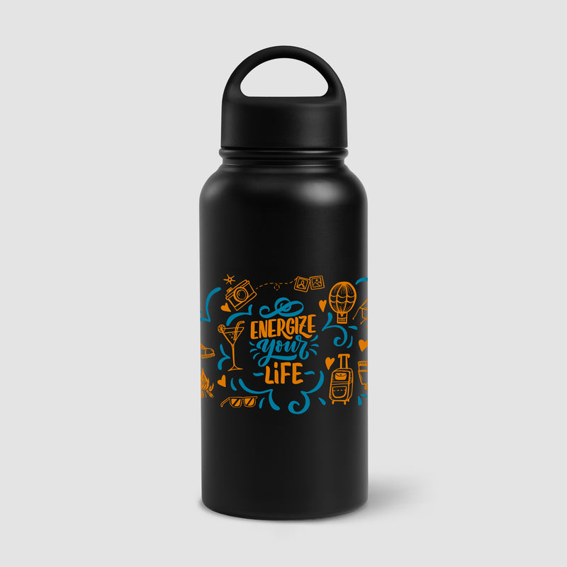 Mariner - 31 oz. Double Wall Stainless Steel Bottle - ColorJet-zoom-