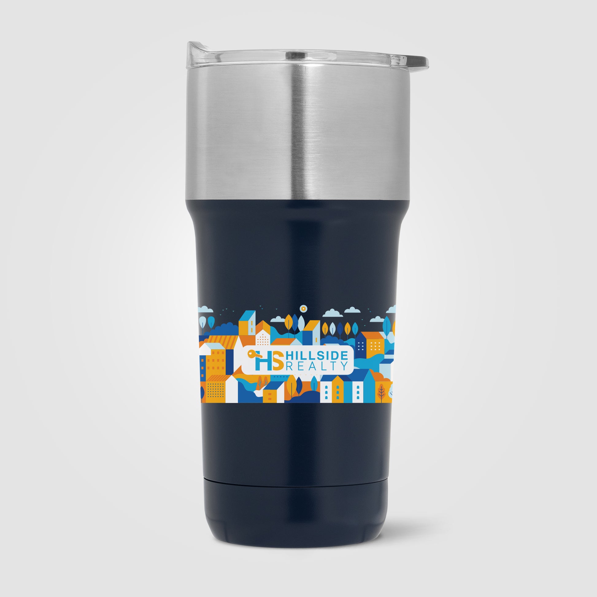 Optimus - 20 oz. Double Wall Stainless Tumbler with Ceramic Interior - Colorjet-3