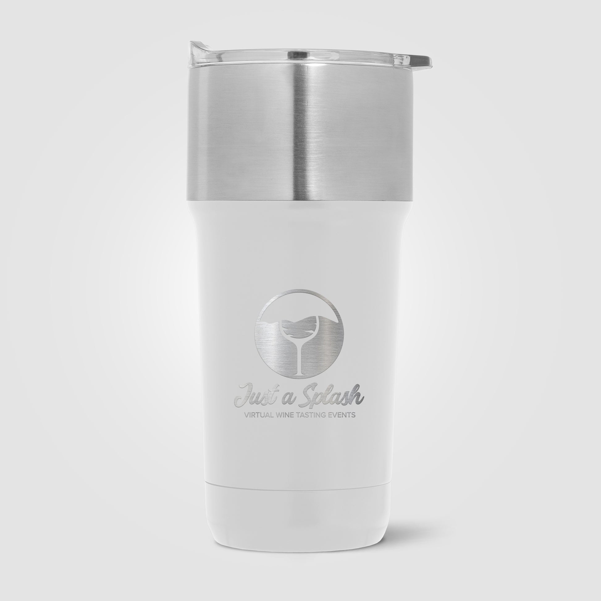 Optimus - 20 oz. Double Wall Stainless Tumbler with Ceramic Interior - Laser-4
