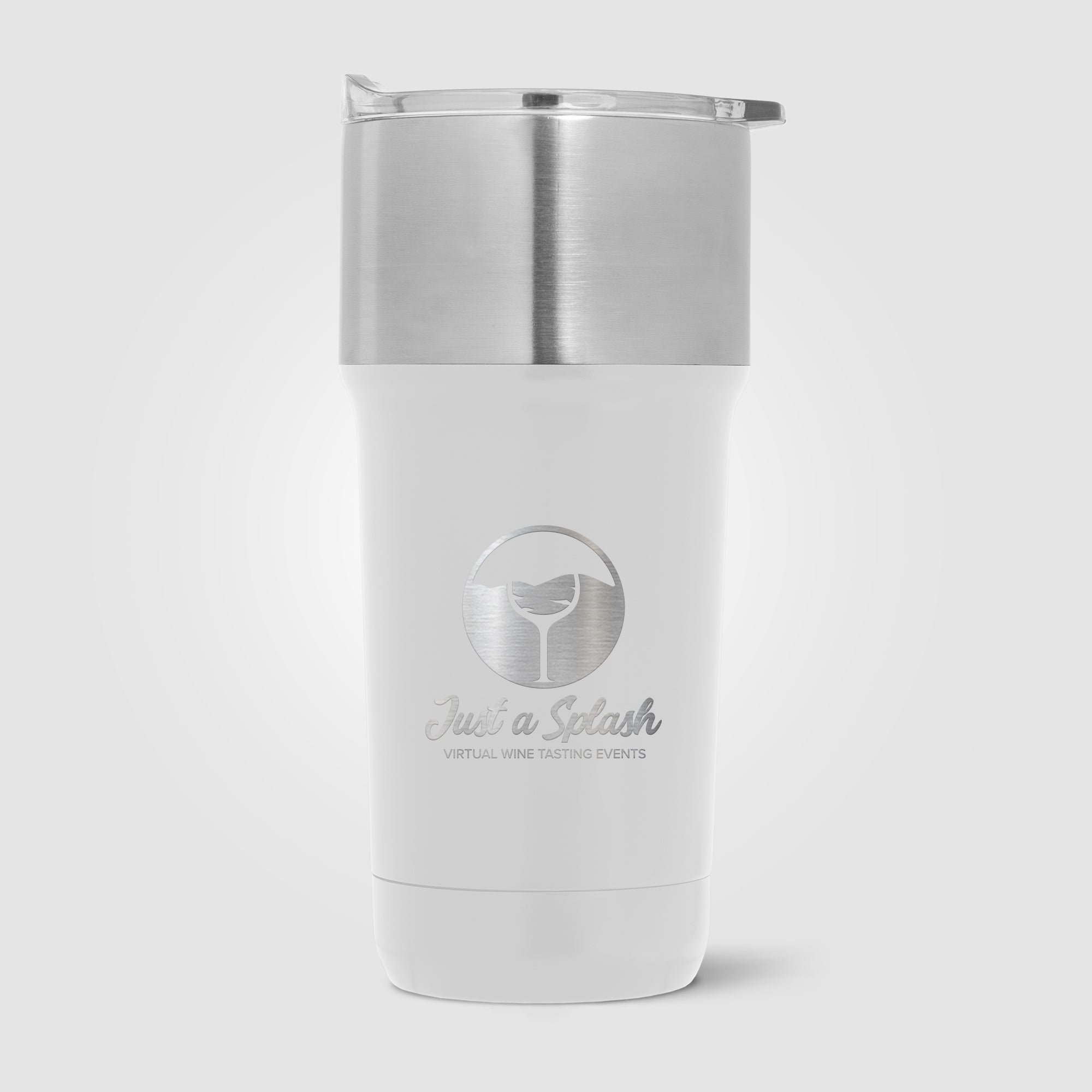 Optimus - 20 oz. Double Wall Stainless Tumbler with Ceramic Interior - Laser-zoom-4