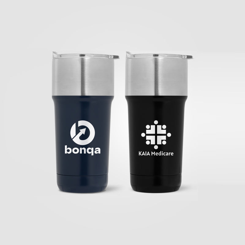 Optimus - 20 oz. Double Wall Stainless Tumbler with Ceramic Interior-zoom-