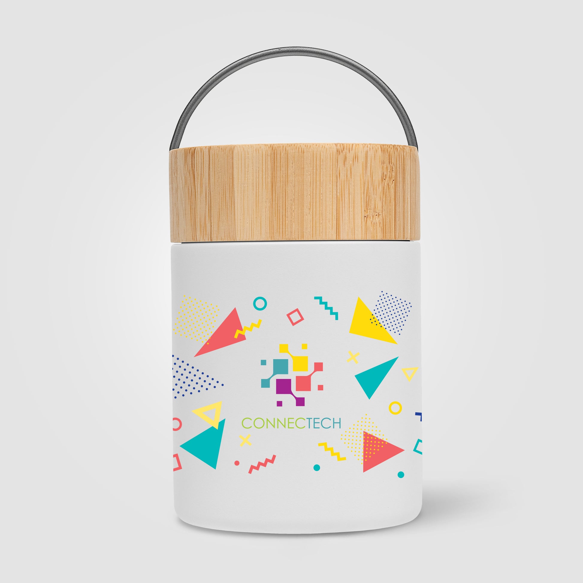 Reborn Recycled Stainless Steel Food Container - 17 oz. - ColorJet-3