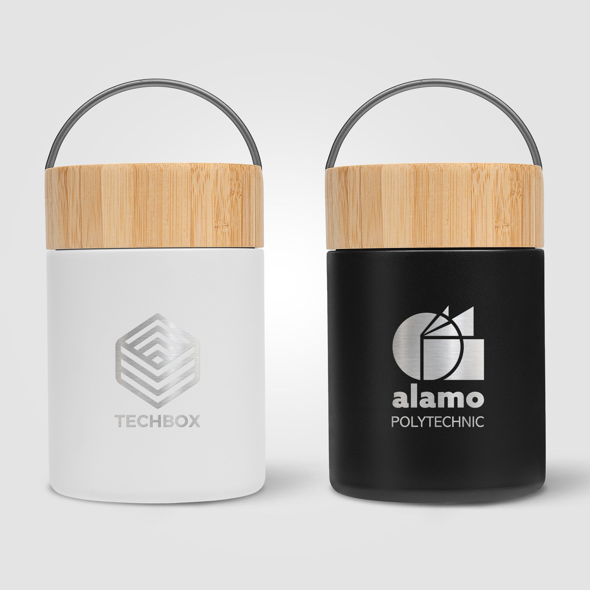 Image of the Reborn Recycled Stainless Steel Food Container - 17 oz. - Laser Engraved promotional product, SKU WFQ-L.