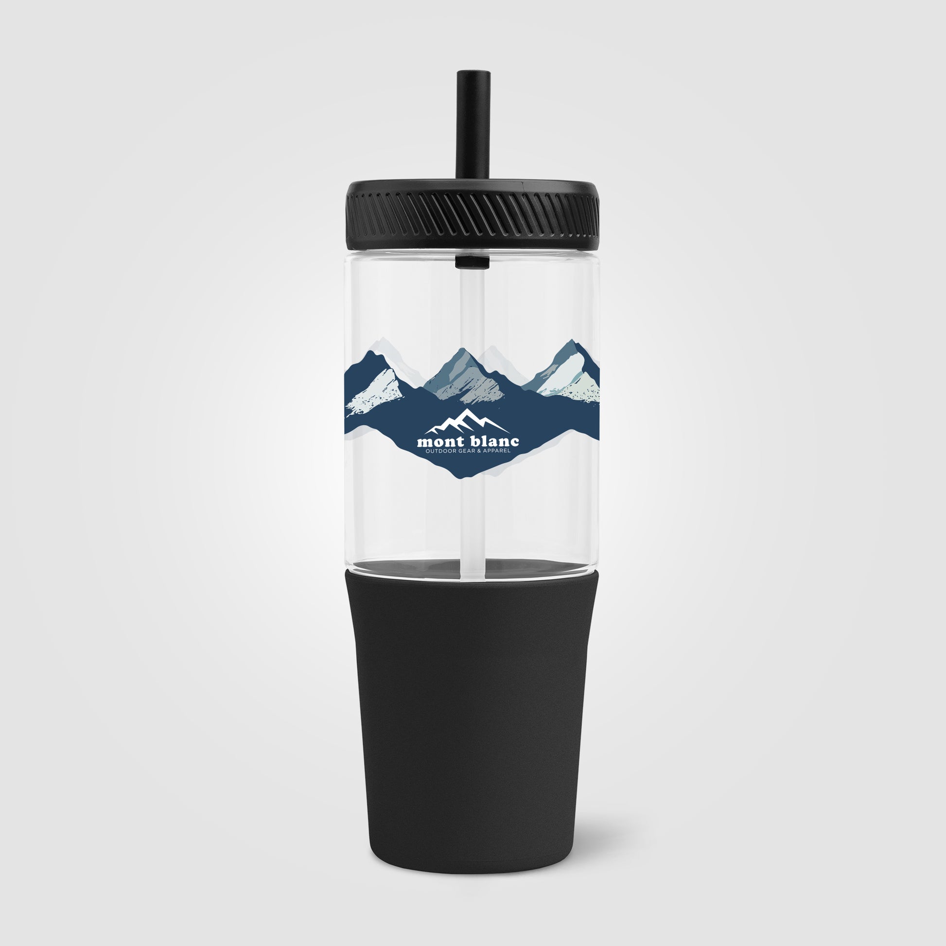 Polar Recycled Plastic Dual Tone Straw Tumbler - 40 oz. - ColorJet-2