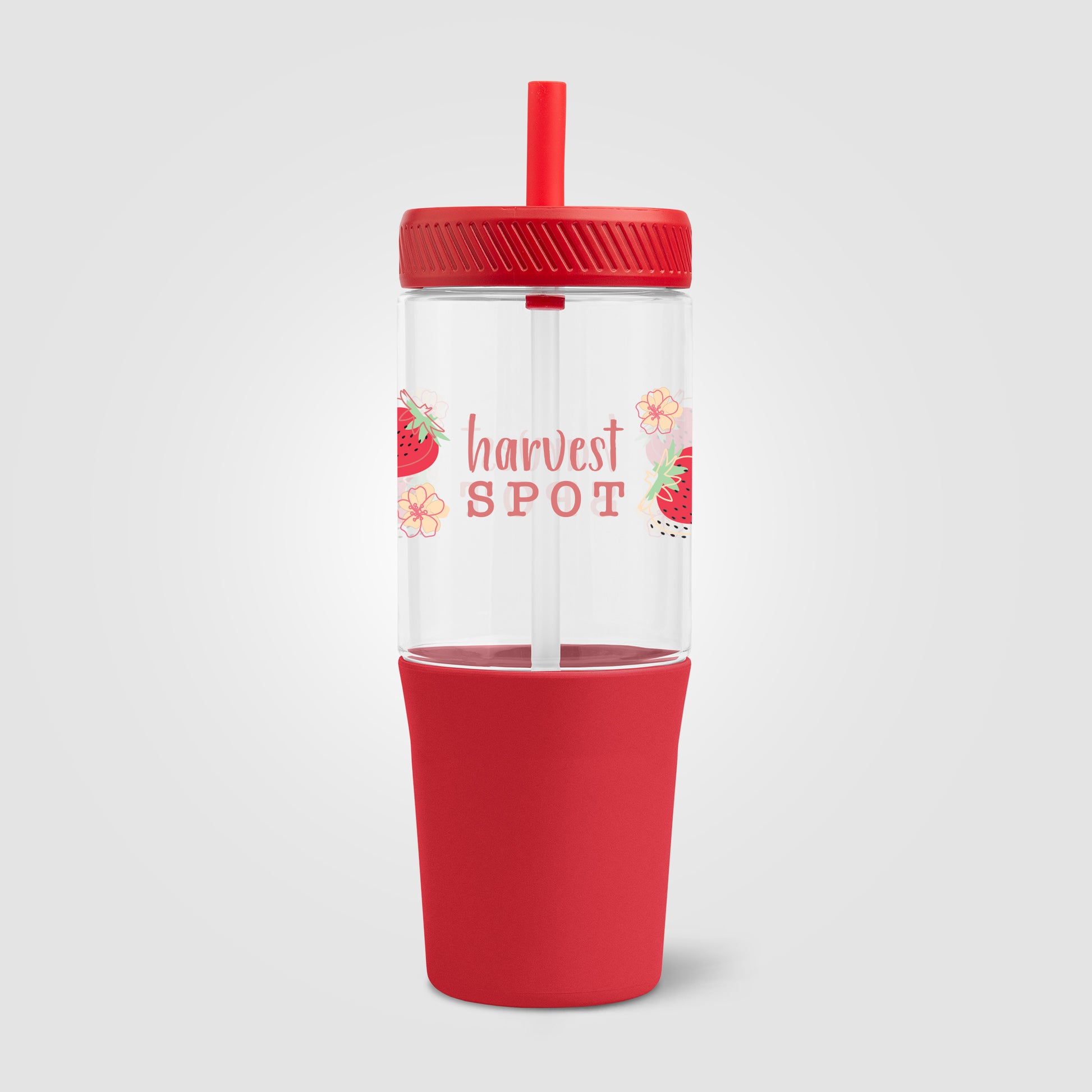 Polar Recycled Plastic Dual Tone Straw Tumbler - 40 oz. - ColorJet-5
