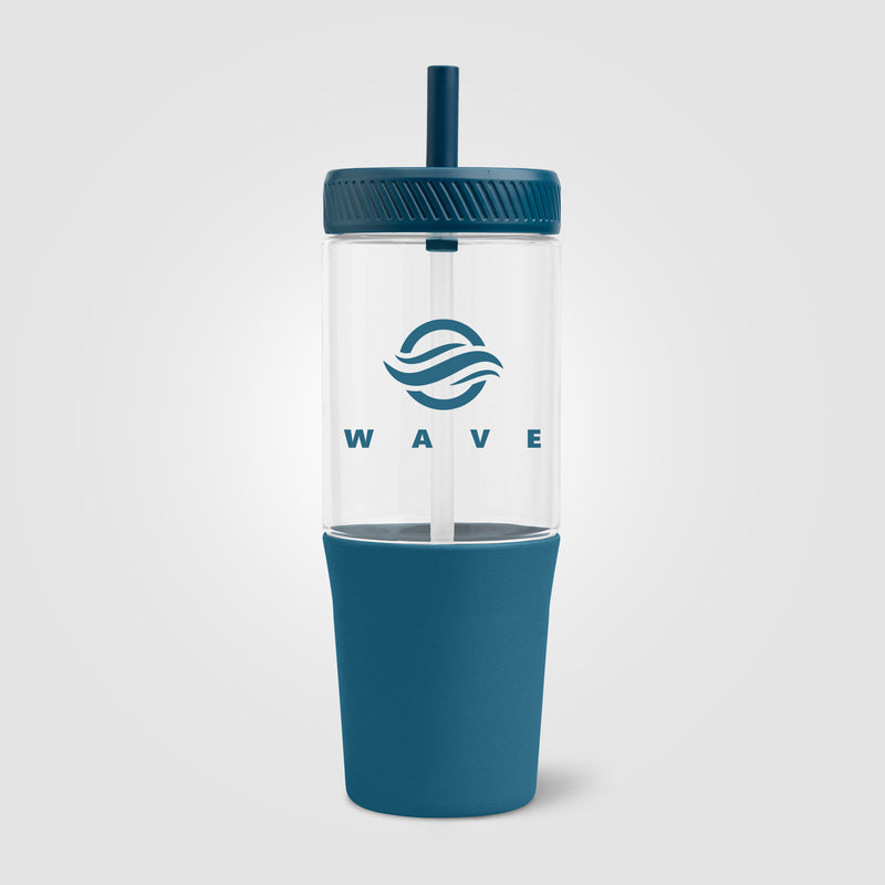 Polar Recycled Plastic Dual Tone Straw Tumbler - 40 oz.-zoom-