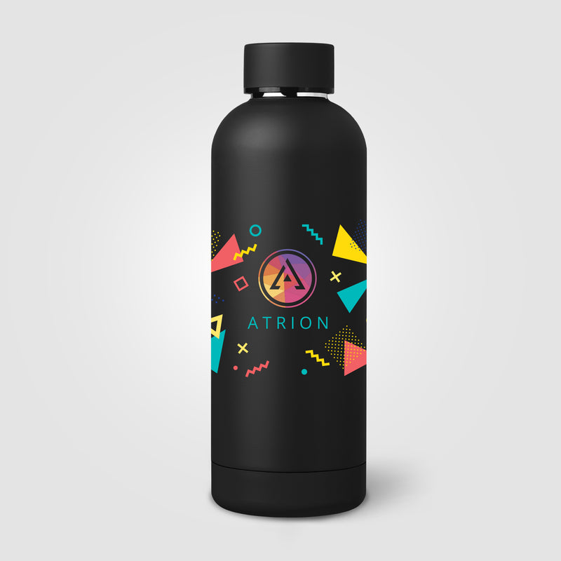 Astrid Recycled Stainless Steel Double Wall Bottle - 18 oz. - ColorJet-zoom-