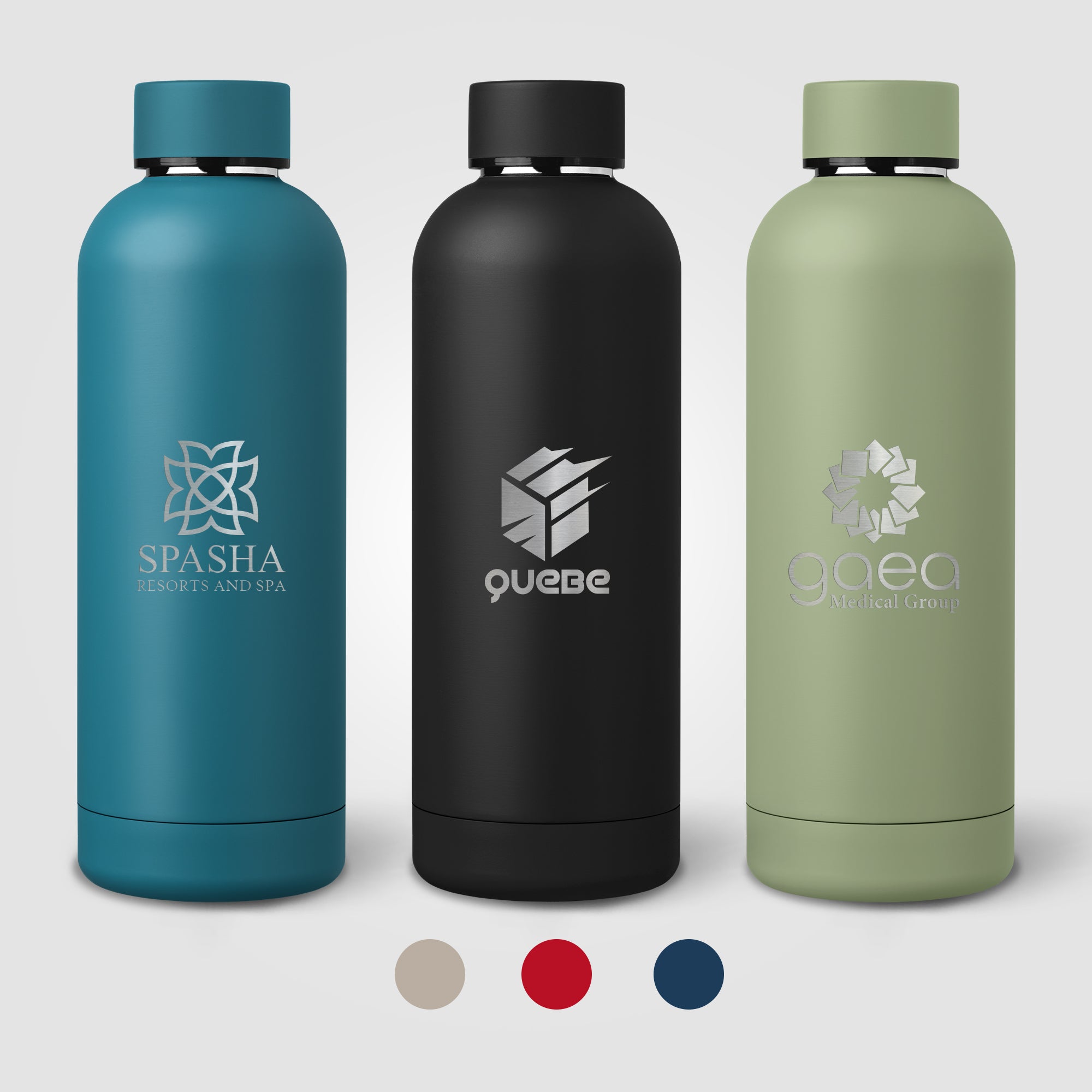 Image of the Astrid Recycled Stainless Steel Double Wall Bottle - 18 oz. - Laser Engraved promotional product, SKU WFW-L.