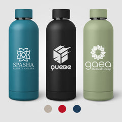 Image of the Astrid Recycled Stainless Steel Double Wall Bottle - 18 oz. promotional product, SKU WFW.