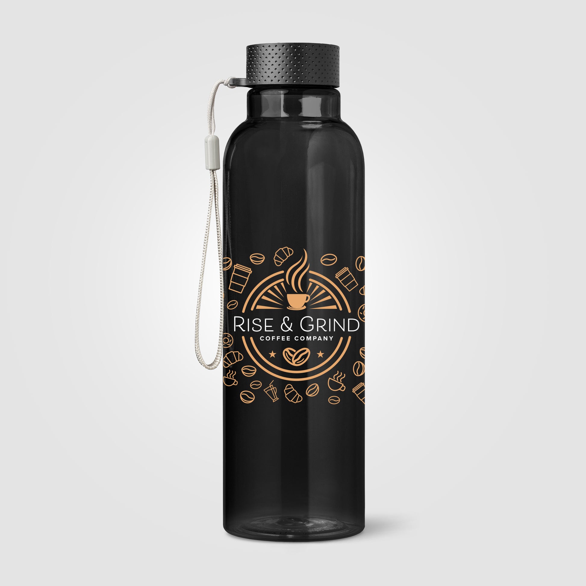 Aura RPET Wrist Strap Bottle - 24 oz. - ColorJet-2