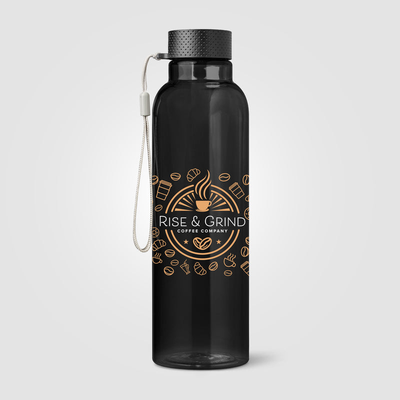 Aura RPET Wrist Strap Bottle - 24 oz. - ColorJet-zoom-