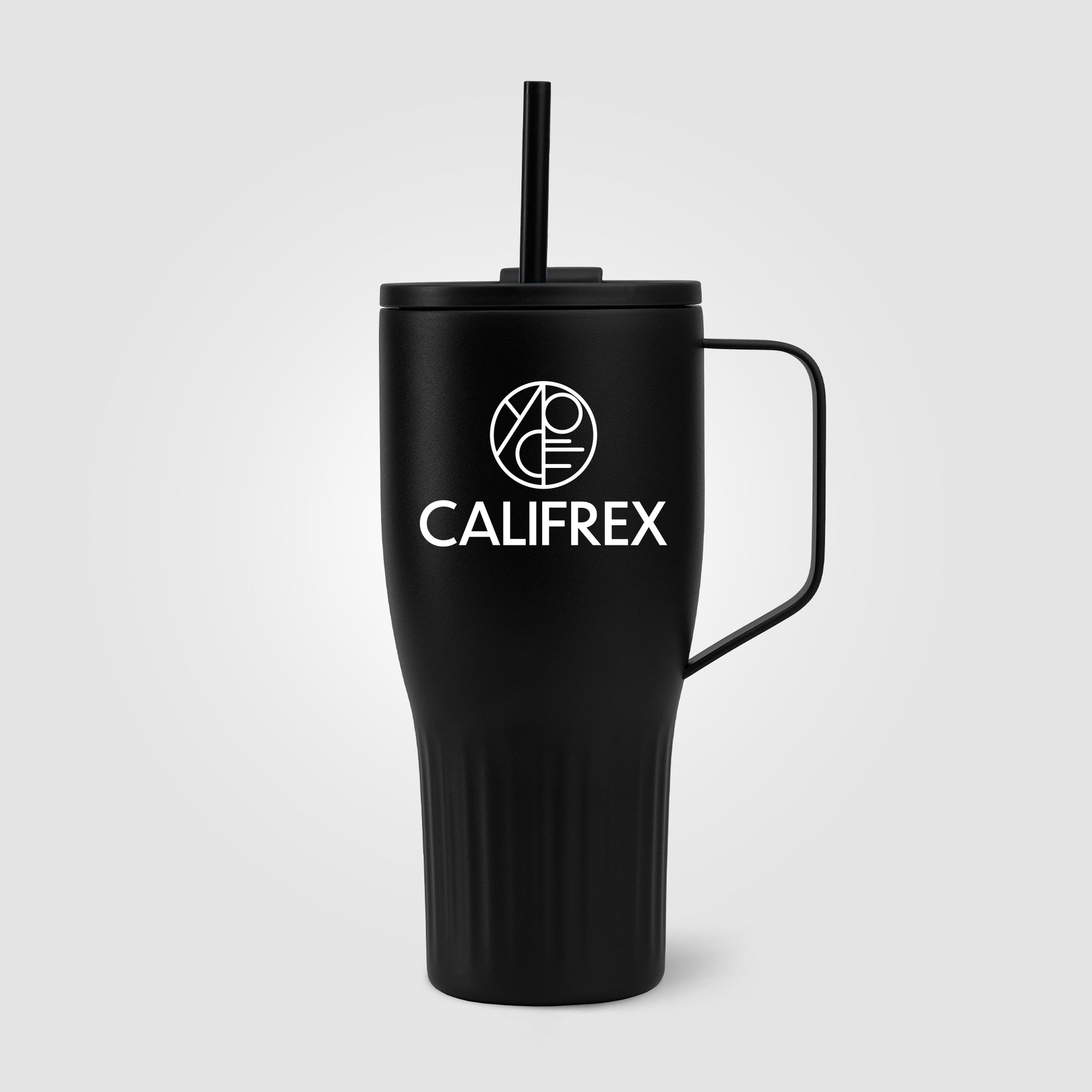 Majesty Recycled Stainless Steel Straw Tumbler - 30 oz.-2
