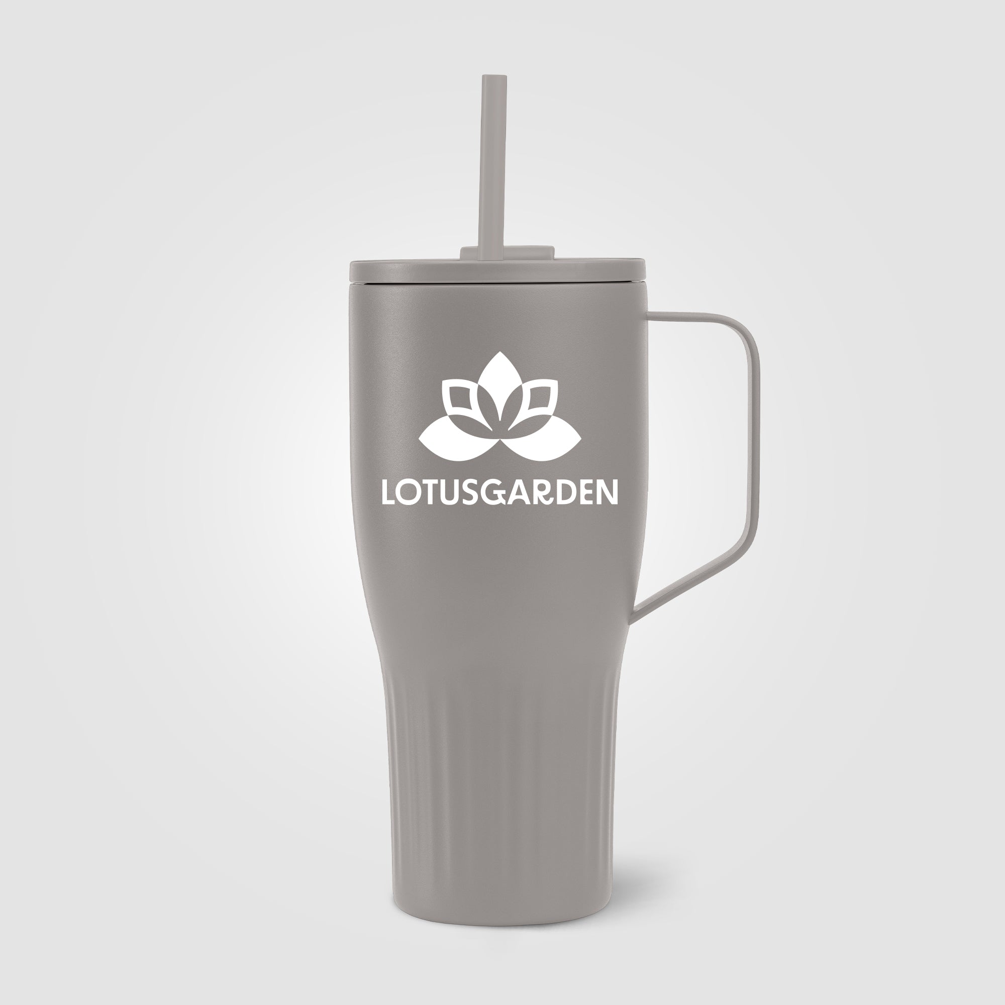 Majesty Recycled Stainless Steel Straw Tumbler - 30 oz.-zoom-3