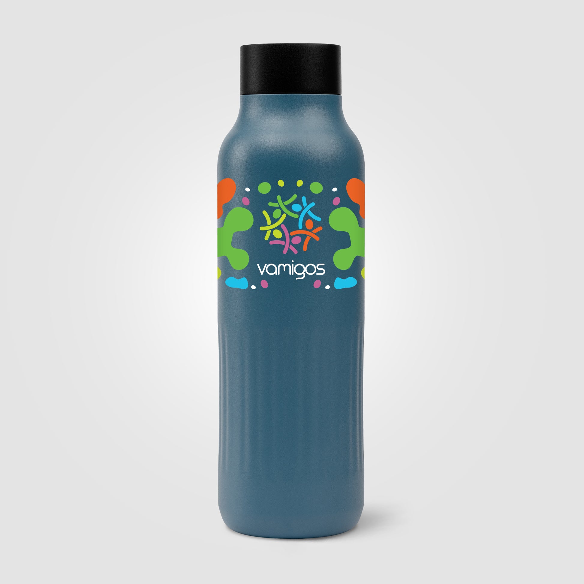 Majesty Recycled Stainless Steel Bottle - 20 oz. - ColorJet-2