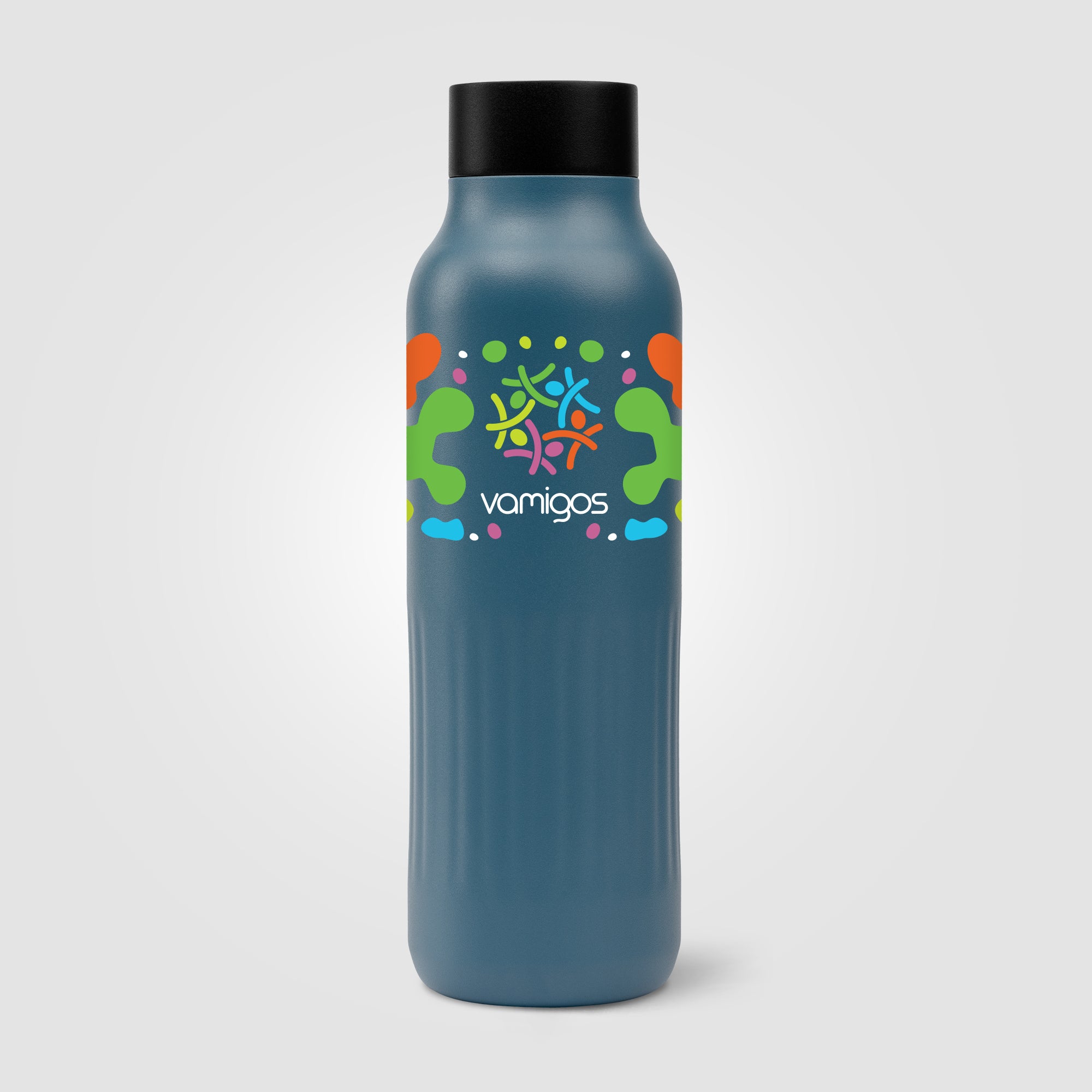 Majesty Recycled Stainless Steel Bottle - 20 oz. - ColorJet-zoom-2