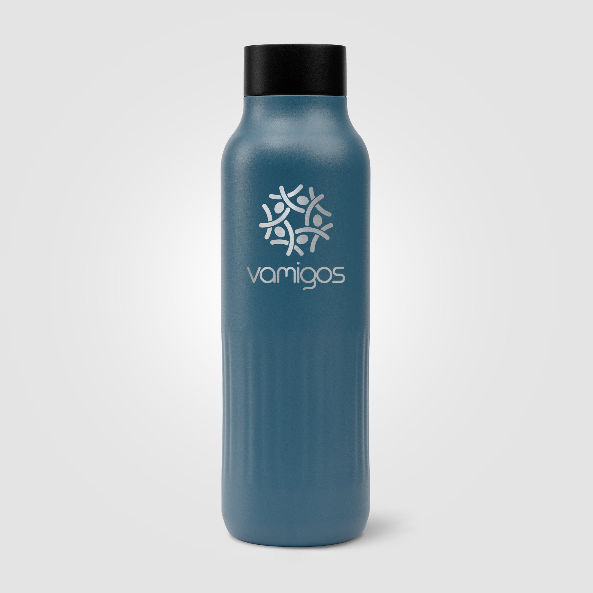 Majesty Recycled Stainless Steel Bottle - 20 oz. - Laser Engraved-zoom-4