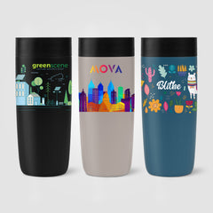 Image of the Majesty Recycled Stainless Steel Tumbler - 13 oz. - ColorJet promotional product, SKU WGD-C.