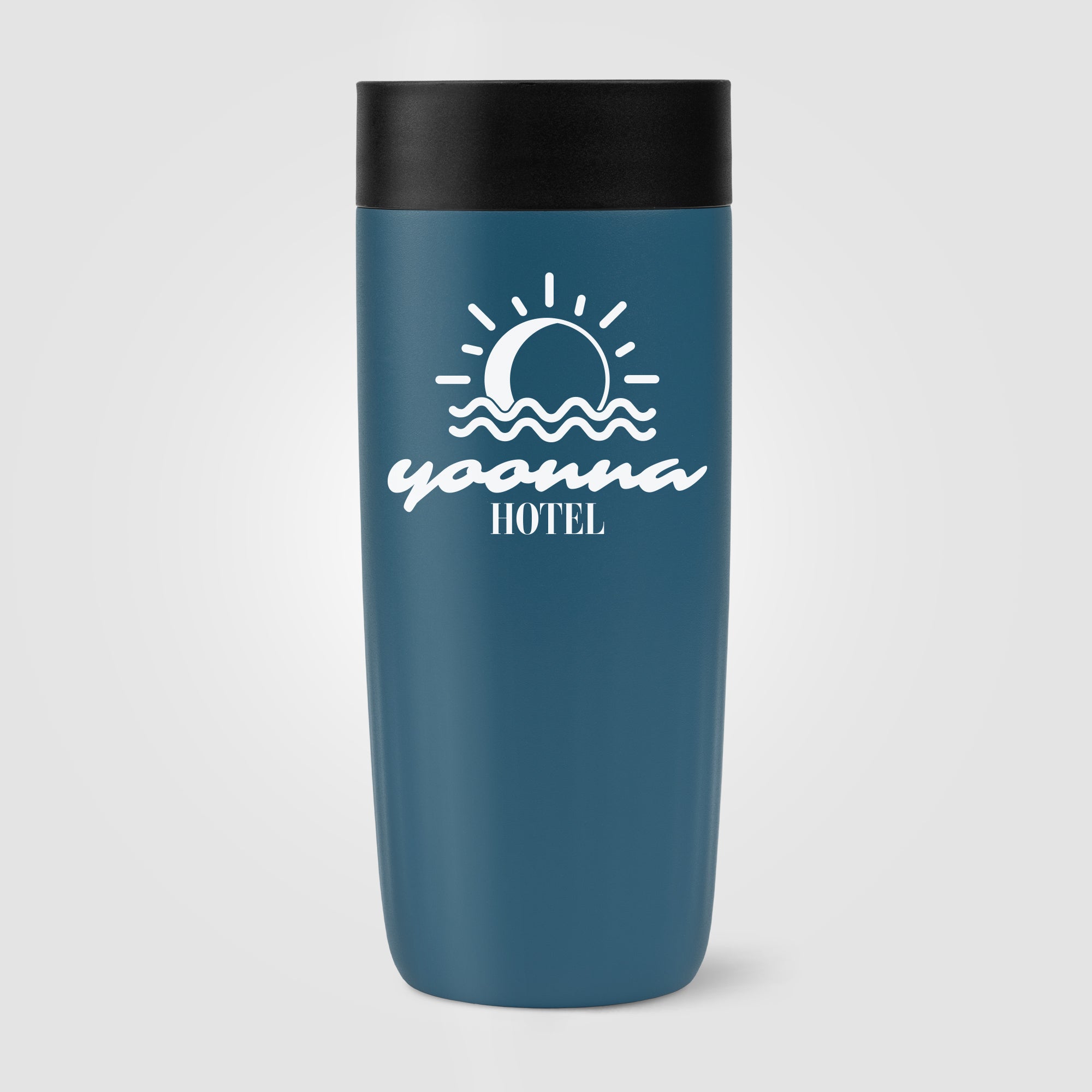 Majesty Recycled Stainless Steel Tumbler - 13 oz. - Silk Screen-zoom-3